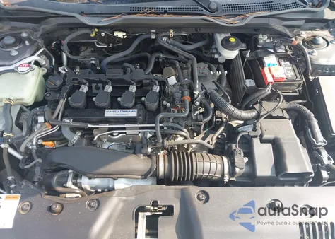 2019 Honda Civic Ex-L из США, поврежденный, VIN 19XFC1F7XKE018656